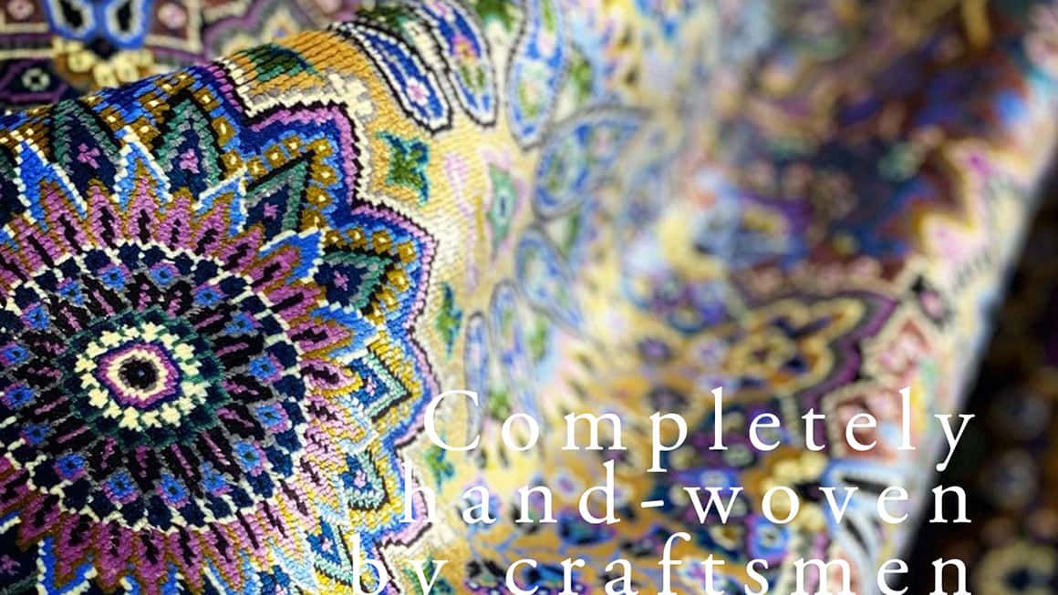 Completely hand-woven by craftsmen